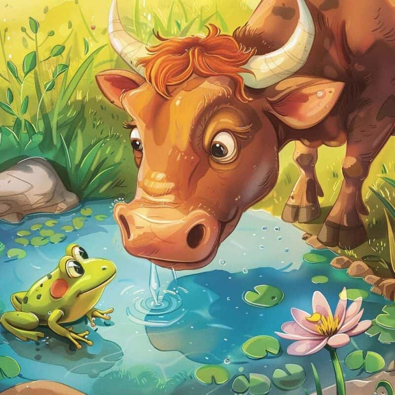 Bajke za djecu - Žaba i bik