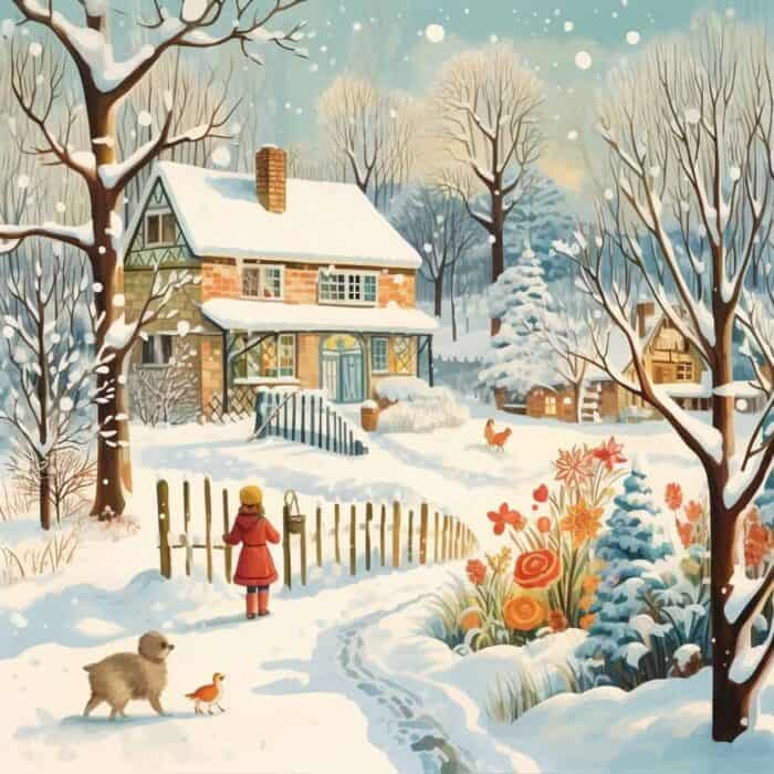 Kratke bajke za djecu - Najbolji prijatelj snjegović