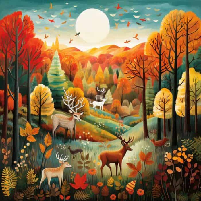 Priče za djecu - Šarena jesen očima životinja