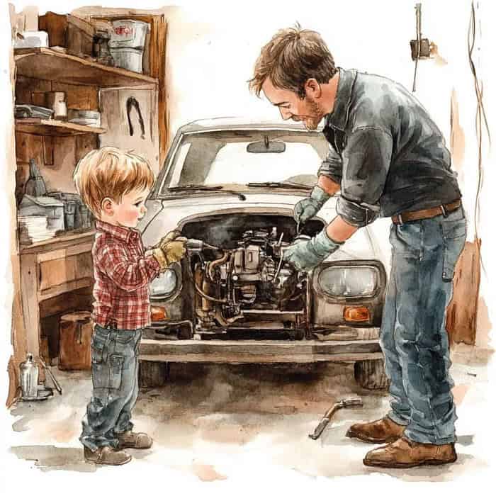 Priče za laku noć - Mali mehaničar