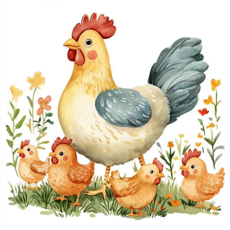 Kratke priče za laku noć - Kako je pas Rafi spasio piliće