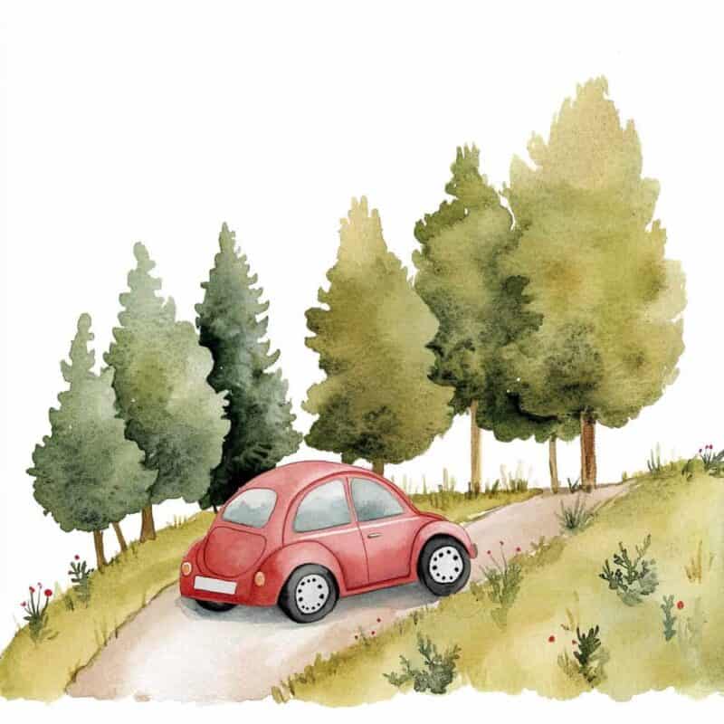 Bajke za djecu - Kako su vatrogasci spasili poštanski autić