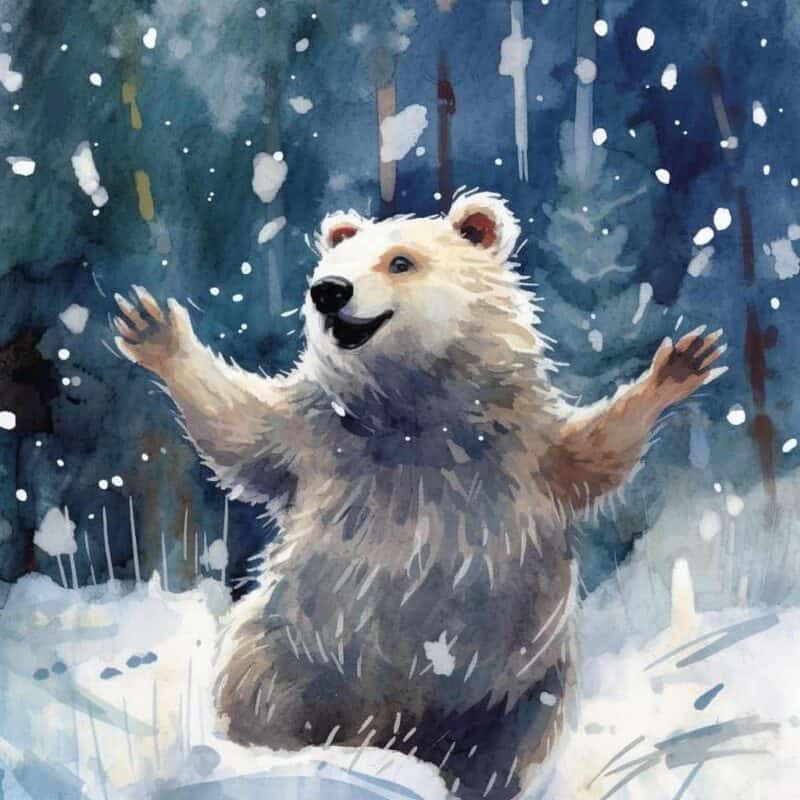 Priče za djecu - Medvjed koji nije mogao spavati zimi