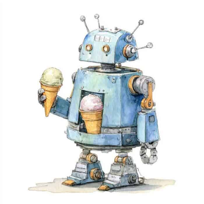 Kratke priče za laku noć - Robot za izradu sladoleda
